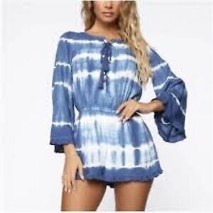 American Eagle tie die romper